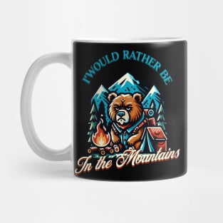 Grumpy bear would rather be in the mountains Mug